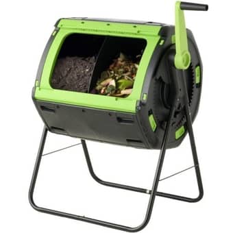 Composteur rotatif 180L Maze à double cellules