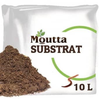 Substrat fibres naturelles matière carbonée et démarrage