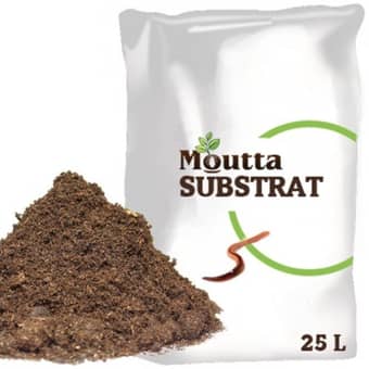 Substrat fibres naturelles matière carbonée et démarrage