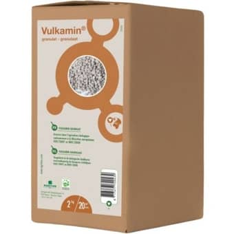 Vulkamin, granulés volcanique pour sols