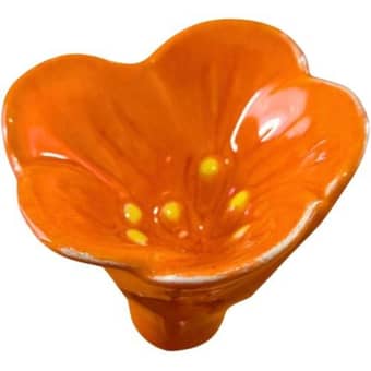 Lisianthus, Fleur en céramique