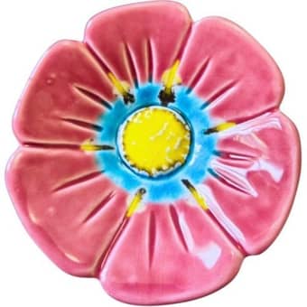 Pétrosia, Fleur en céramique