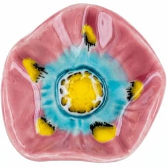 Ondalys, mini ceramic flower