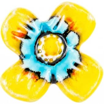 Daisy, mini ceramic flower