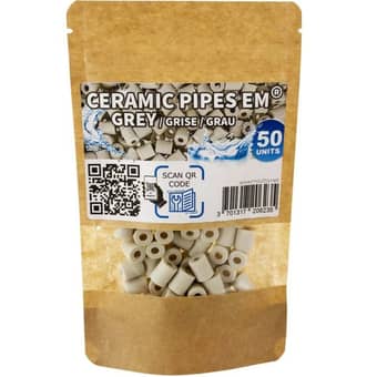 Gray EM ceramic beads & balls