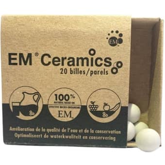 Gray EM ceramic beads & balls