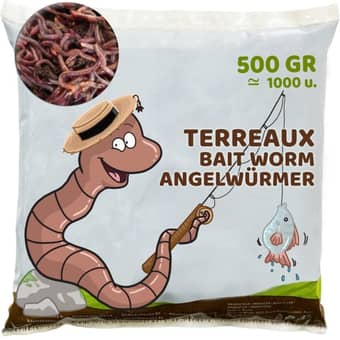 Red wiggler bait