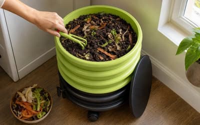 Should you stir your worm composter? The role of aeration