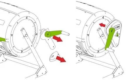 Schema remplacement de la poign&eacute;e 