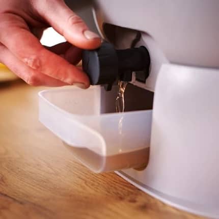 Th&eacute; de compost dans Bokashi