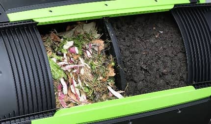 Double cellules : compostage en continu