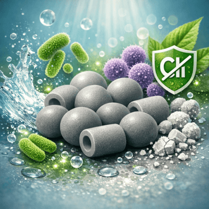 Perles et billes de c&eacute;ramique grises EM&reg;