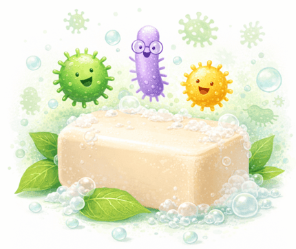 Savon au EM&reg; - Corps & Bain et Cuisine & D&eacute;graissant