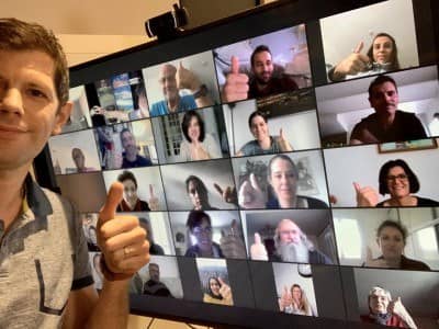 Formation au lombricompostage avec Julien