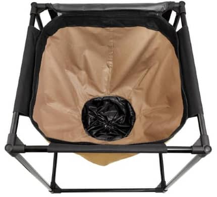 Wormbag vue de l'interieur