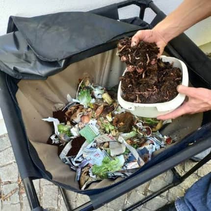 Wormbag pour transformer vos d&eacute;chets organiques avec des vers de compost