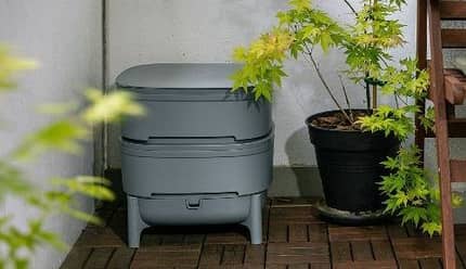 WORMcube, lombricompostage en extérieur