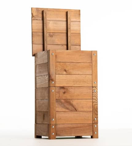 WORMwood recyclez vos d&eacute;chets avec un lombricomposteur en bois