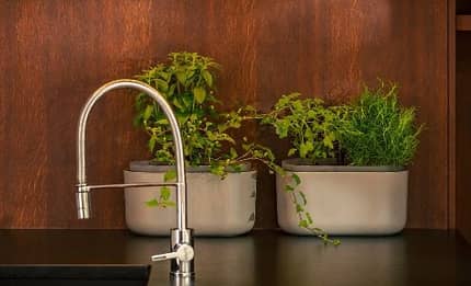 Pot de fleur a herbe aromatique Tolita arrosage int&eacute;gr&eacute;